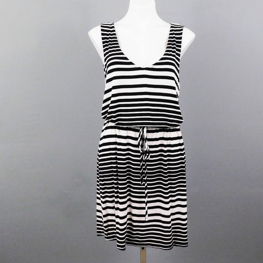 Merona Women Dress Black White XL‎